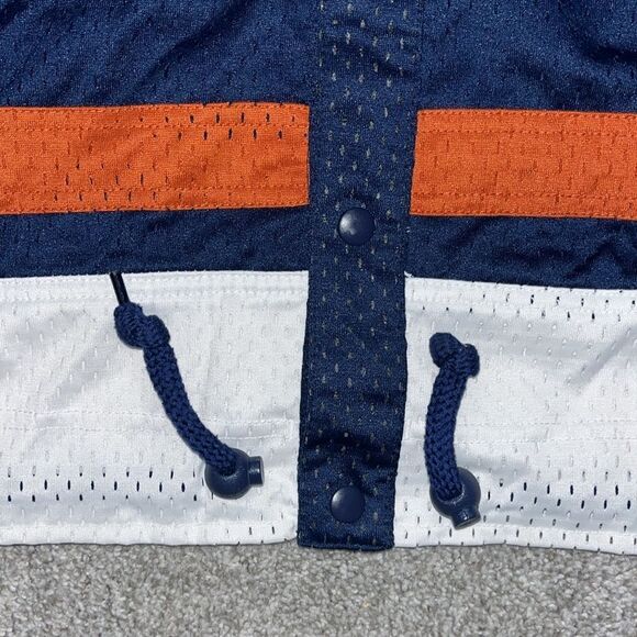 Vintage NIKE Mesh Snap Basketball Court Shooter Jersey Warm Up Jacket L Retro - Picture 4 of 6